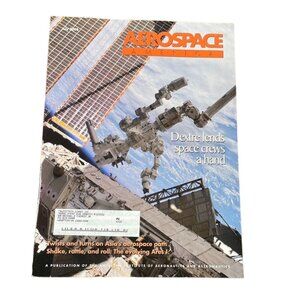 Aerospace America July 2008 Magazine Robotics Space Exploration Vol 46 No 7 u